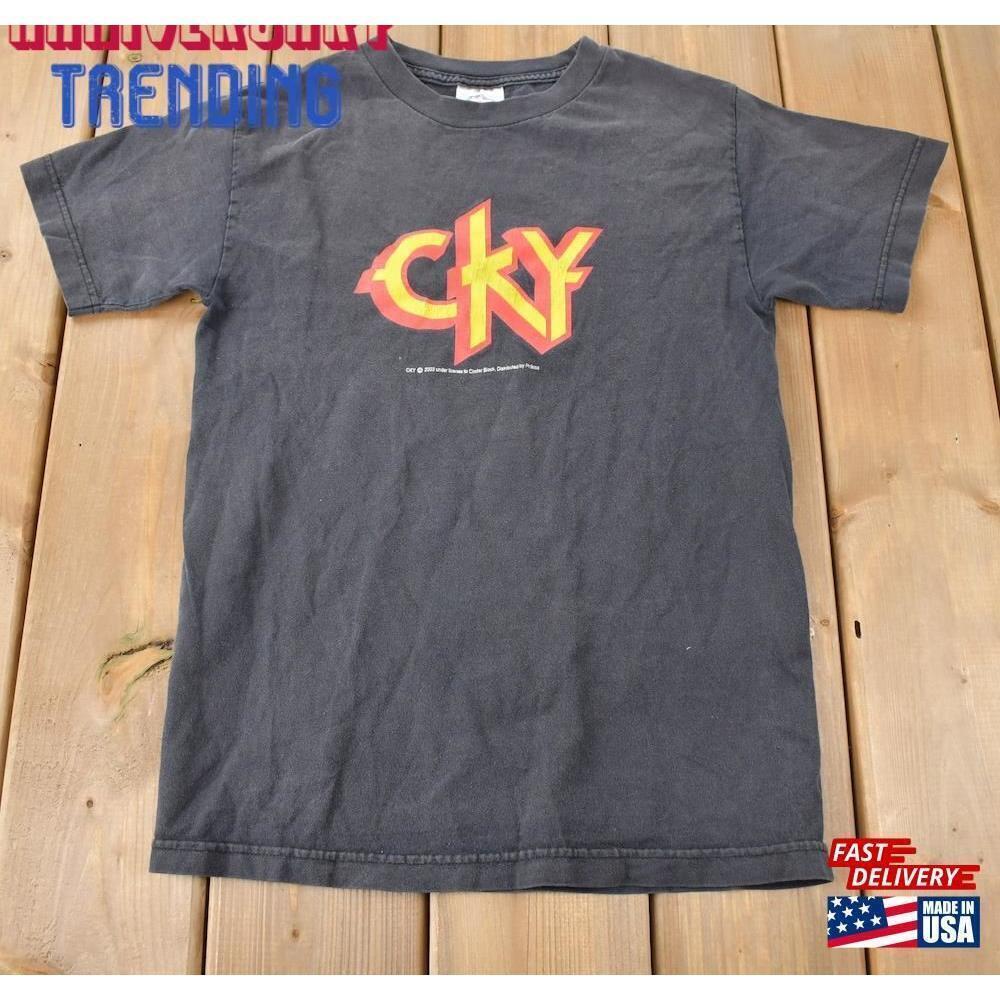 Cky Graphic American Rock Band Tee Small Classic